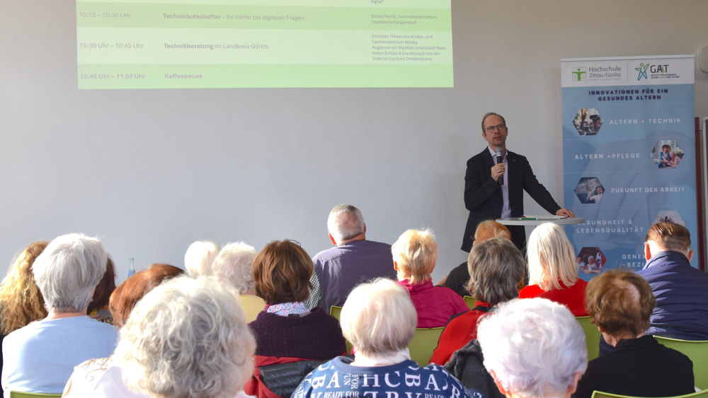 Prof. Andreas Hoff als Vortragender