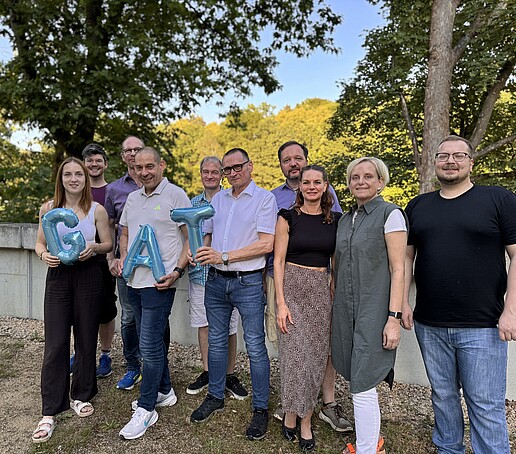 Gruppenbild 10 Personen